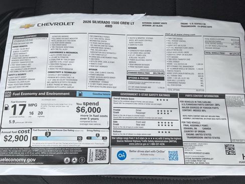 New 2026 Chevrolet Silverado 1500 LT AWD/4WD image 22