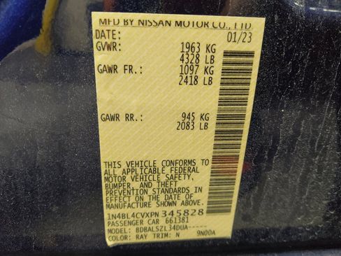 Used 2023 Nissan Altima 2.5 SR FWD image 33