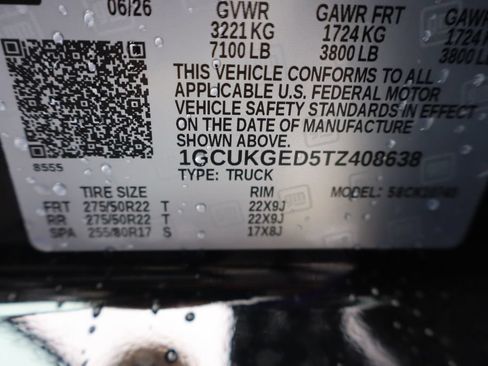 New 2026 Chevrolet Silverado 1500 LTZ w/ LTZ Premium Package AWD/4WD image 32