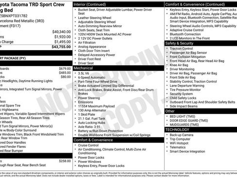 Used 2023 Toyota Tacoma TRD Sport image 6