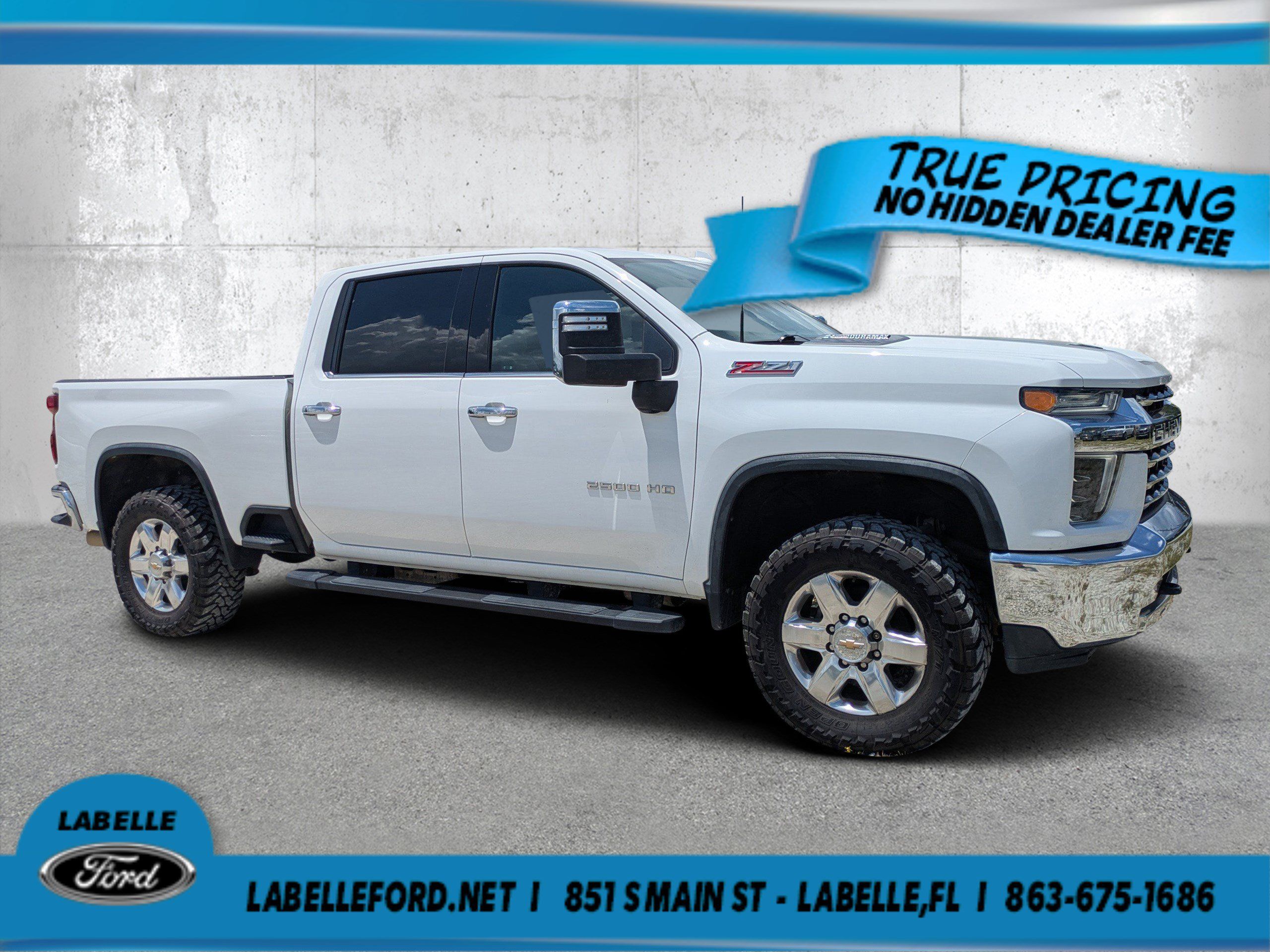 Used 2021 Chevrolet Silverado 2500 LTZ w/ LTZ Premium Package AWD/4WD image 1