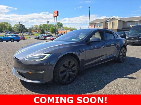 Used 2021 Tesla Model S Plaid AWD/4WD image 1