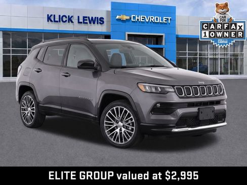 Used 2022 Jeep Compass Limited w/ Elite Group AWD/4WD image 1