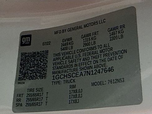 Used 2022 Chevrolet Colorado LT w/ Fleet Safety Package RWD image 30
