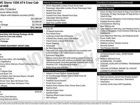 New 2026 GMC Sierra 1500 AT4 image 21