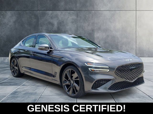 Certified 2023 Genesis G70 2.0T w/ Sport Prestige Package RWD image 1