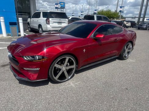 Used 2018 Ford Mustang Premium w/ Pony Package RWD image 1