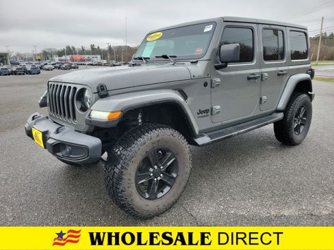 Used 2021 Jeep Wrangler Unlimited Sahara AWD/4WD image 1