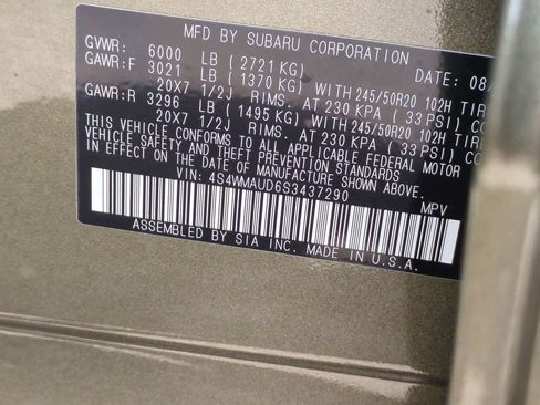 New 2025 Subaru Ascent Touring image 36