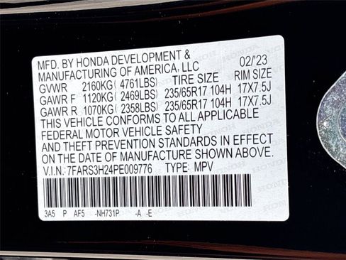 Certified 2023 Honda CR-V LX image 35