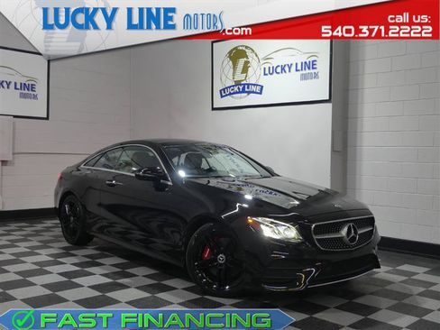 Used 2019 Mercedes-Benz E 450 4MATIC Coupe w/ AMG Line Package image 1