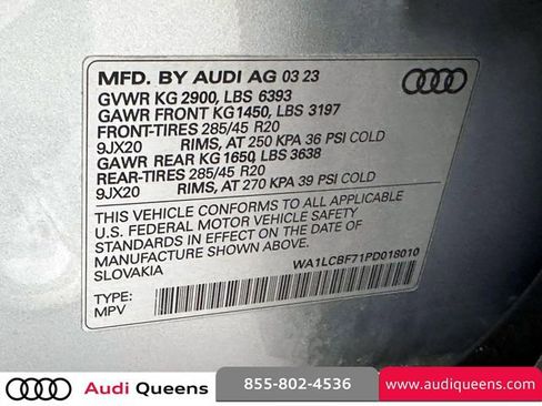 Used 2023 Audi Q7 2.0T Premium Plus w/ Premium Plus Package AWD/4WD image 35