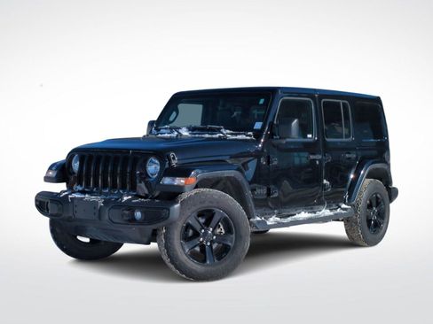 Used 2021 Jeep Wrangler Unlimited Sahara image 1