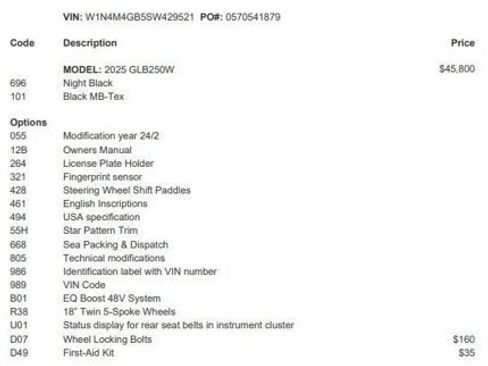 Used 2025 Mercedes-Benz GLB 250 image 4