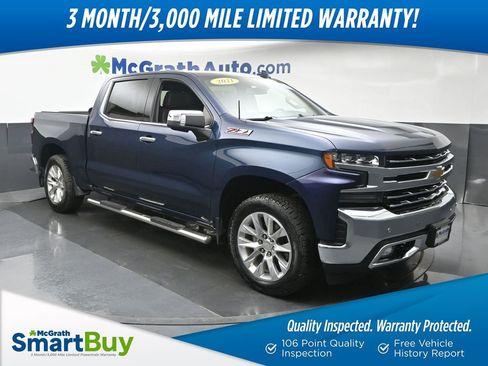 Used 2021 Chevrolet Silverado 1500 LTZ w/ LTZ Premium Package AWD/4WD image 1