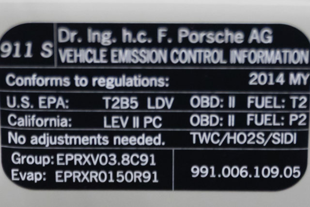 Used 2014 Porsche 911 50th Anniversary Edition RWD image 45