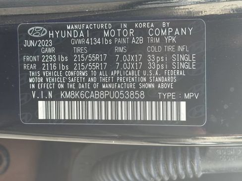 Certified 2023 Hyundai Kona SEL AWD/4WD image 36