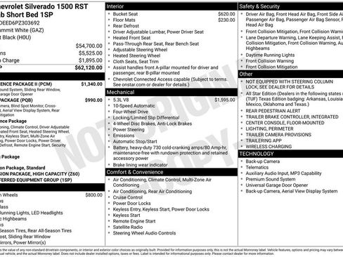 Used 2023 Chevrolet Silverado 1500 RST w/ Convenience Package II AWD/4WD image 5