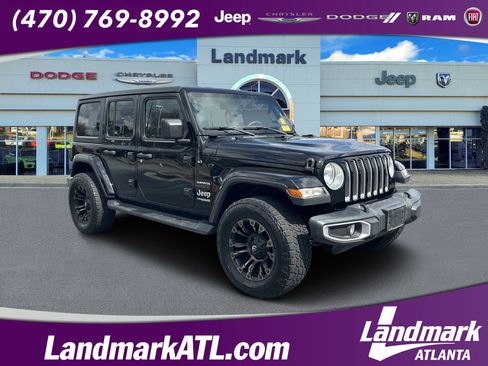 Used 2018 Jeep Wrangler Unlimited Sahara image 1