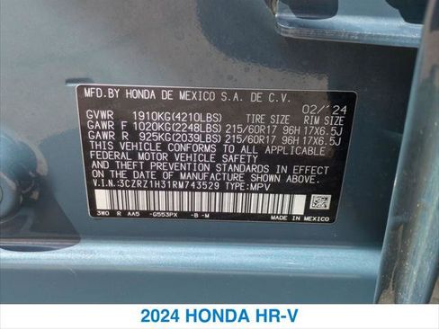 Certified 2024 Honda HR-V LX image 26