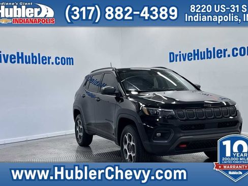 Used 2022 Jeep Compass Trailhawk w/ Trailhawk Elite Group image 1