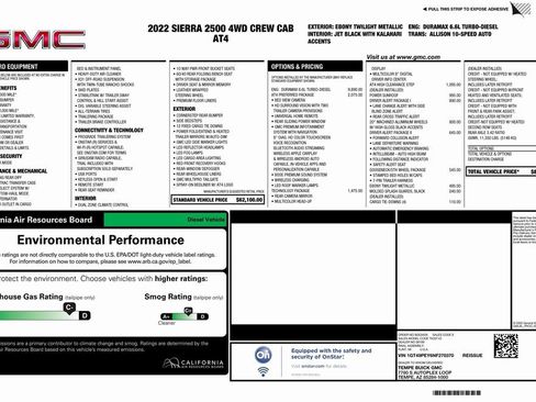 Used 2022 GMC Sierra 2500 AT4 w/ AT4 Preferred Package image 4