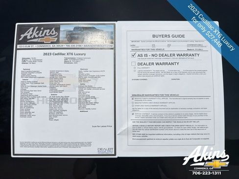 Certified 2023 Cadillac XT6 Luxury image 11