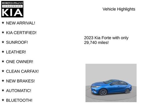Used 2023 Kia Forte GT w/ GT2 Package FWD image 7