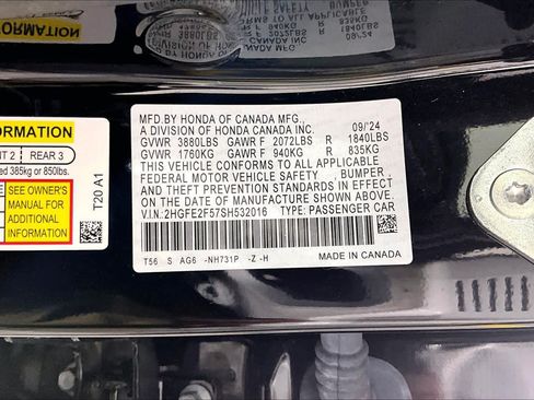 Used 2025 Honda Civic Sport image 32