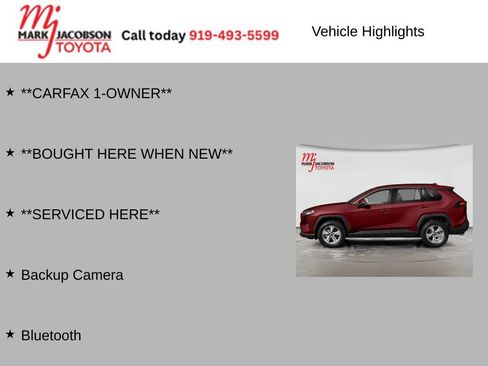 Used 2019 Toyota RAV4 XLE w/ Convenience Package FWD image 5