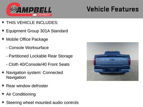Used 2024 Ford F150 XLT w/ Mobile Office Package image 5