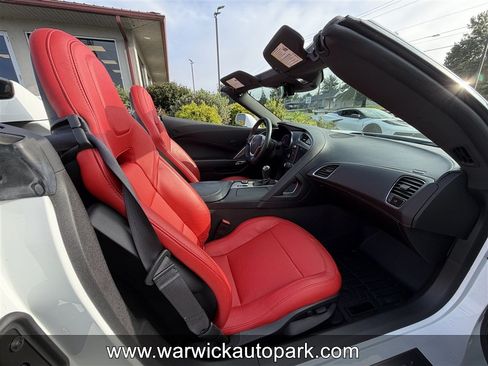 Used 2016 Chevrolet Corvette Stingray Convertible w/ Carbon Flash Badge Package RWD image 16