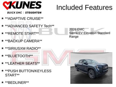 New 2026 GMC Sierra EV Elevation