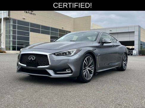 Certified 2019 INFINITI Q60 3.0t Luxe w/ Essential Package RWD image 1