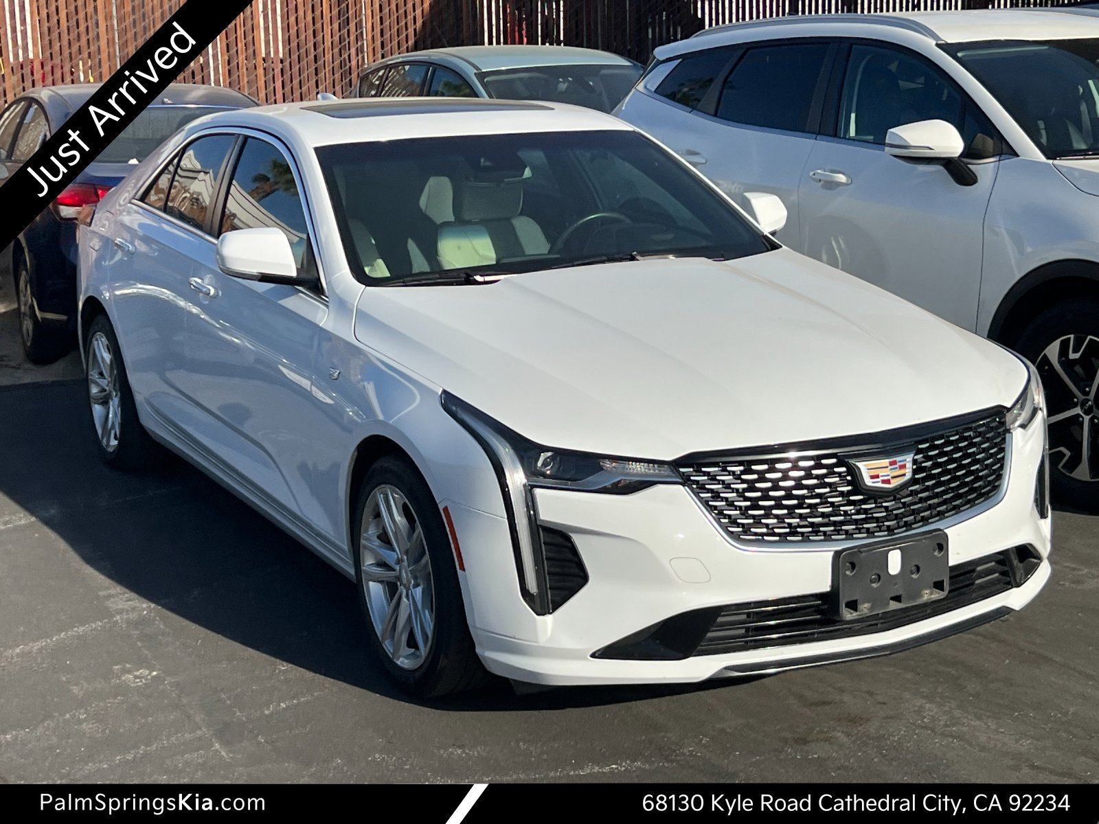 Used 2022 Cadillac CT4 Luxury w/ Sun And Sound Package RWD image 1