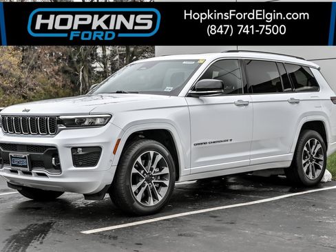 Used 2021 Jeep Grand Cherokee L Overland w/ Luxury Tech Group IV image 1