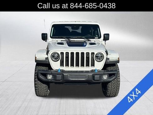 Used 2022 Jeep Wrangler Unlimited Rubicon 4xe w/ Steel Bumper Group image 2