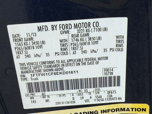 Used 2014 Ford F150 XLT w/ XLT Chrome Package RWD image 19