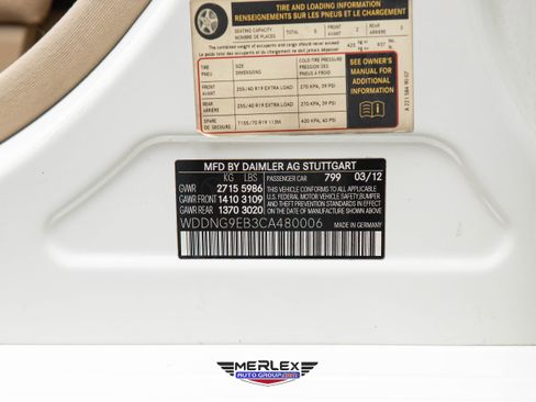 Used 2012 Mercedes-Benz S 550 4MATIC w/ Sport Pkg image 51