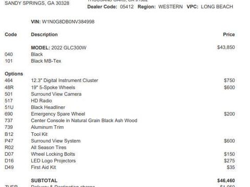 Used 2022 Mercedes-Benz GLC 300 image 11