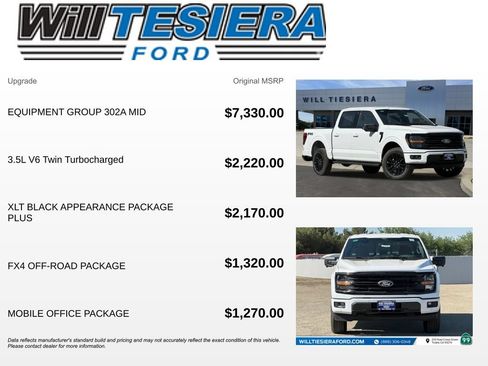 New 2026 Ford F150 XLT w/ Equipment Group 302A MID AWD/4WD image 5
