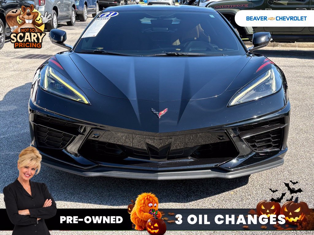 Used 2021 Chevrolet Corvette Stingray Preferred Cpe w/ Z51 Performance Package RWD image 3