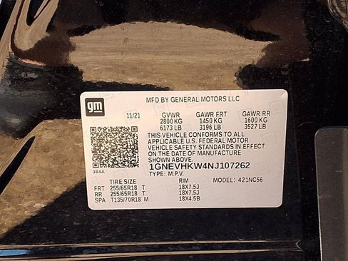 Used 2022 Chevrolet Traverse LT AWD/4WD image 13