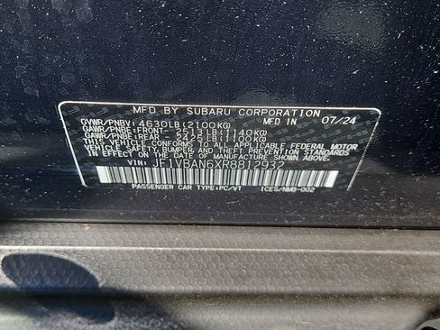 Used 2024 Subaru WRX Limited AWD/4WD image 7