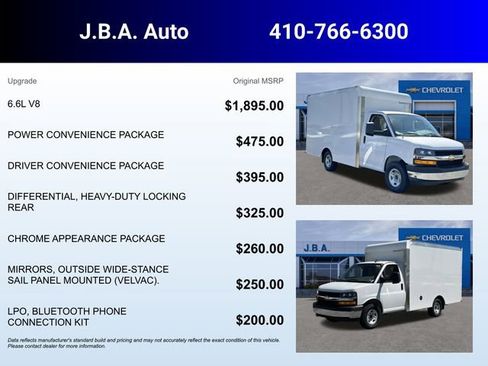 New 2025 Chevrolet Express 3500 w/ Power Convenience Package image 5
