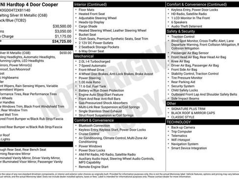 New 2026 MINI Cooper 4-Door Hardtop FWD image 28