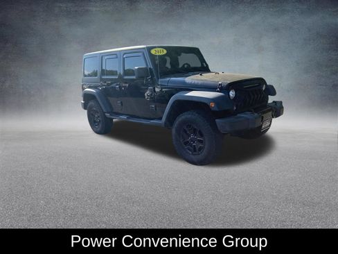 Used 2018 Jeep Wrangler Unlimited Sport w/ Quick Order Package 24W AWD/4WD image 9