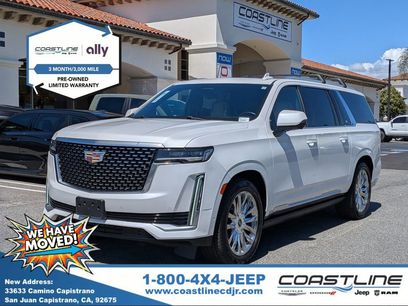 Used 2021 Cadillac Escalade ESV Premium Luxury w/ Driver Assist Tech Package