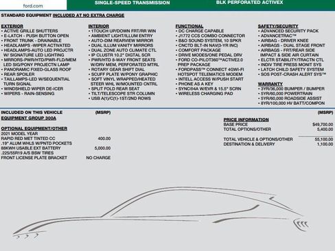 Used 2021 Ford Mustang Mach-E Premium image 21