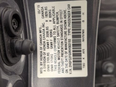 Used 2019 Honda Civic LX image 39